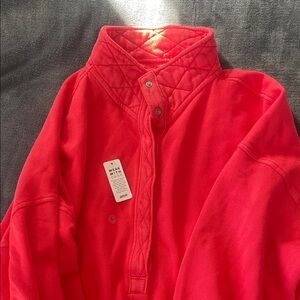 American Eagle Outfitters Red Sweatshirt